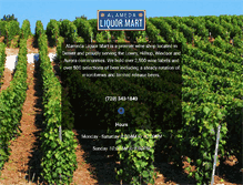 Tablet Screenshot of alamedaliquormart.com